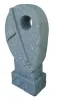Product image 3 of the product “Abstract head, Left, 120 cm Height, Natural stone (Basanite) ”
